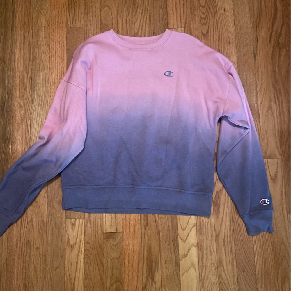 Girls Champion Ombré Sweater size S